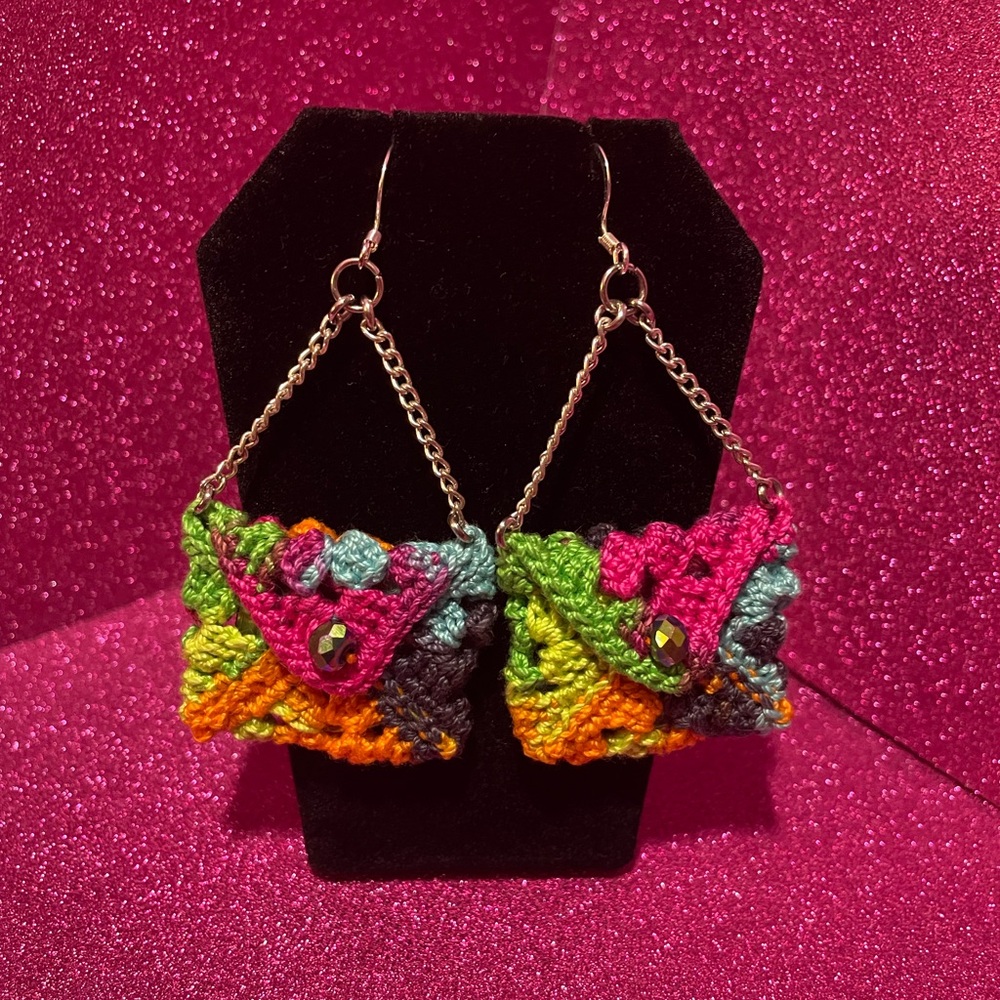 🪲The Neon Demon “Just in Case” Earrings🪲